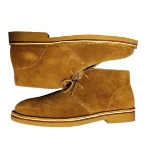 Propet Findley Chukka Boots Mens Size 10.5D Brown Upper Leather Lace Up MCX012S